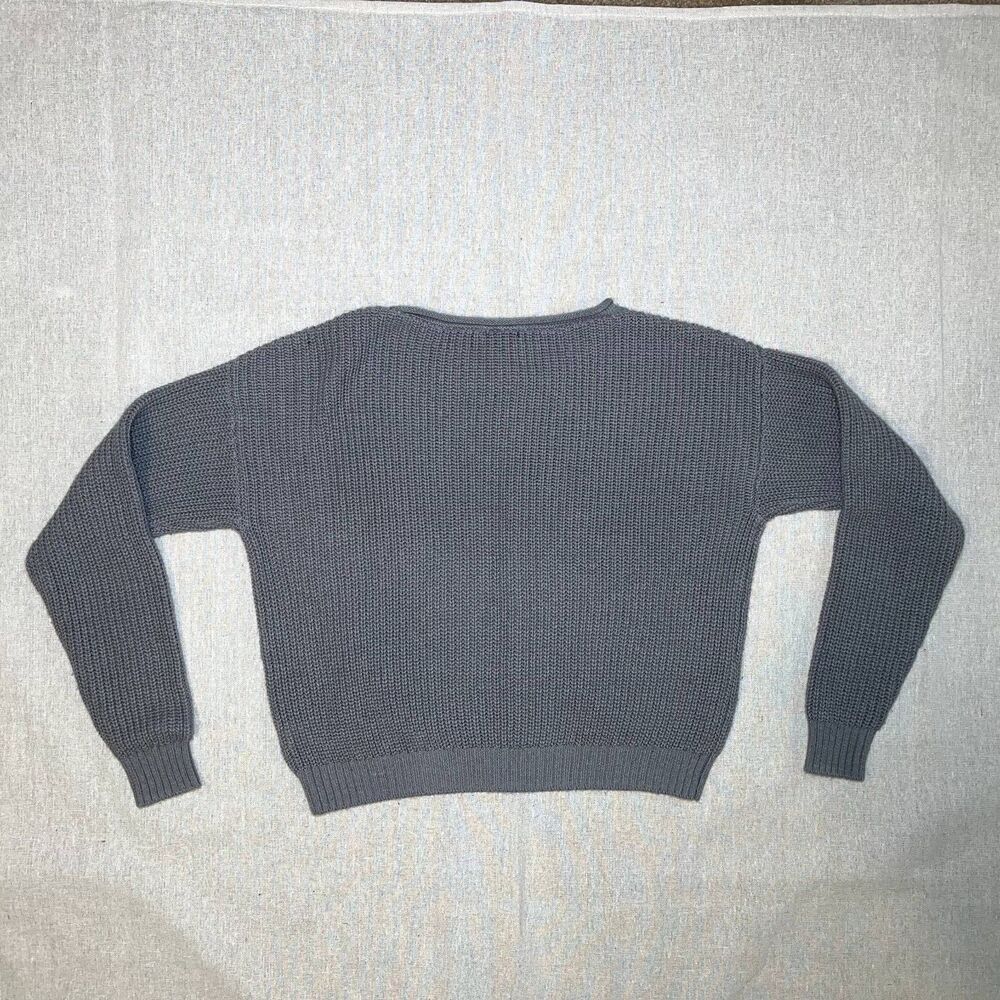 Wild Fable | Gray Cropped Sweater | Small - Picture 2 of 7